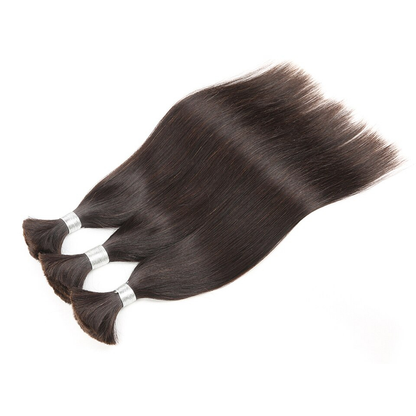 Human Hair Extensions For Braiding In The Straightest Colors