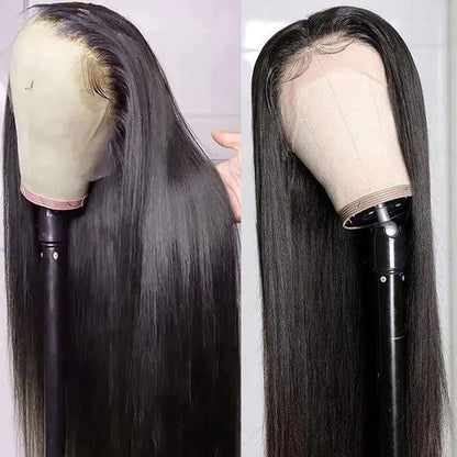 Straight Transparent Lace Frontal Wigs