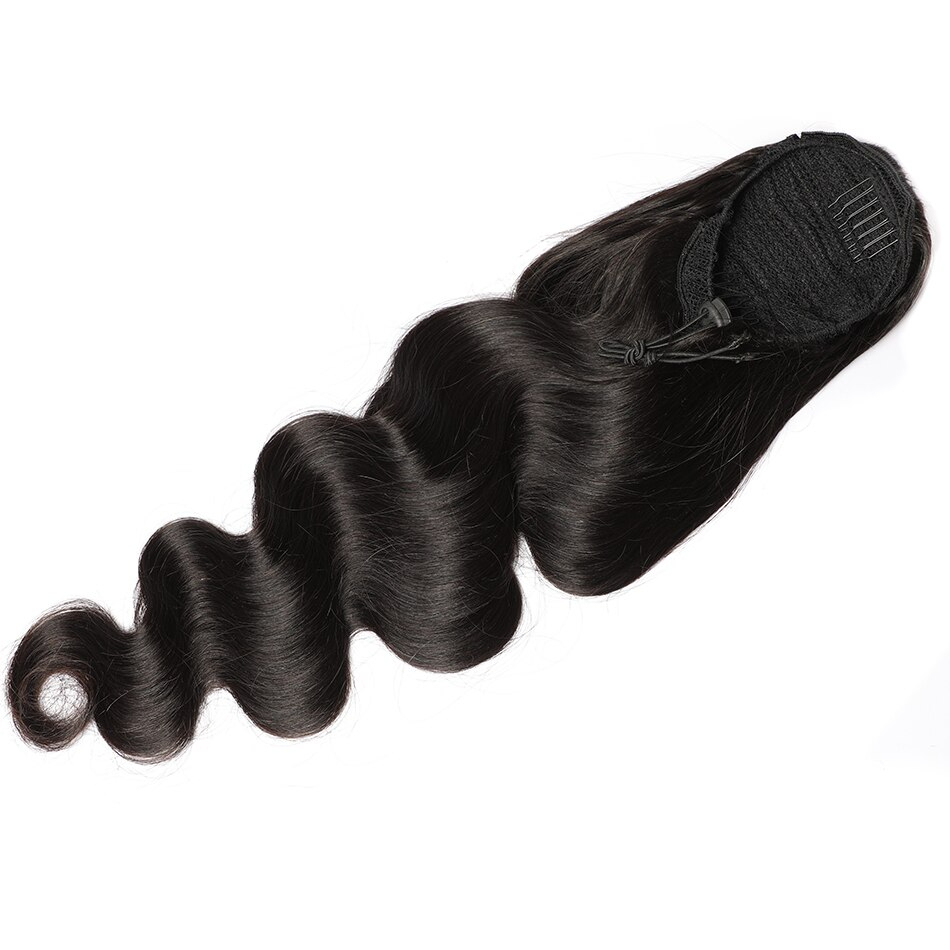 Ponytail Weaving Pony Tail Remy Brazilian Hair