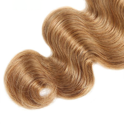 Brown Blonde Body Wave Brazilian Human Hair Weave