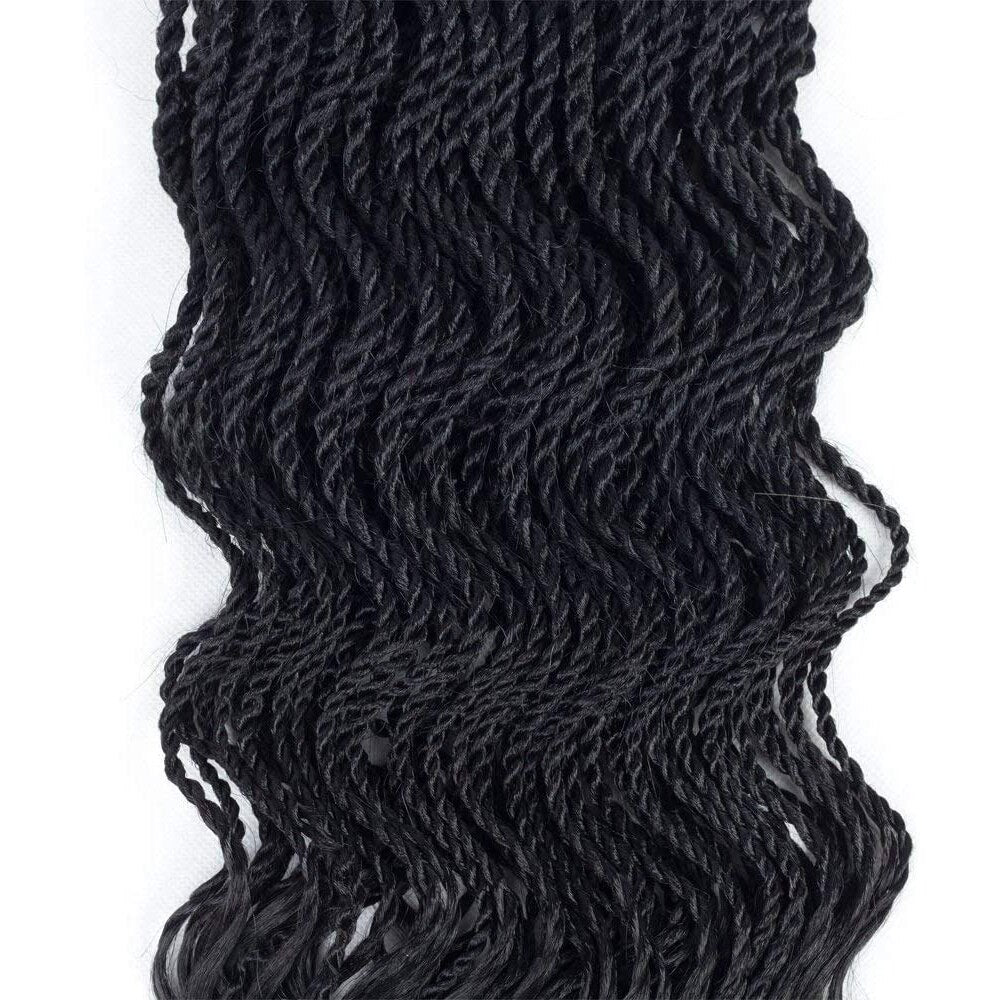 Wavy Ends Free Synthetic Hair Extensions