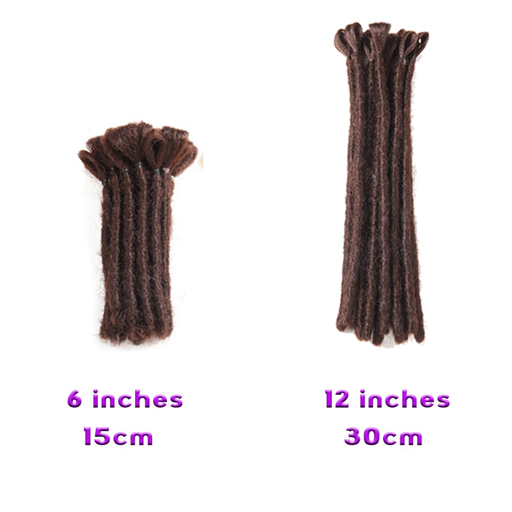 Men Natural Locs Crochet Braiding Hair Extensions