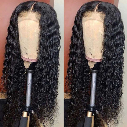 Deep Curly Wave Lace Front Human Hair Wig