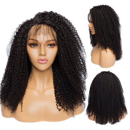 13x4 Lace Frontal Wigs Afro Kinky Curly