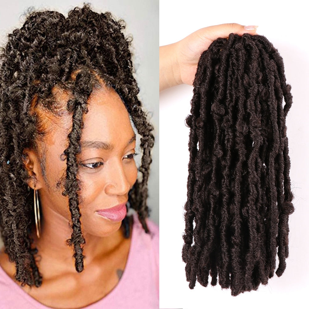 Distressed Locs Crochet Hair Synthetic Hair Extensions