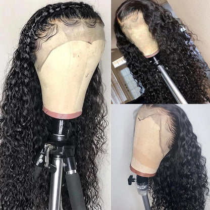 Deep Curly Wave Lace Front Human Hair Wig