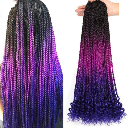 Ombre Hair for Braid 3S Wavy