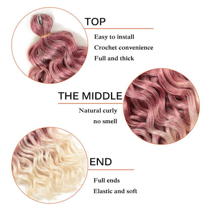 Synthetic Crochet Braiding Hair Extensions