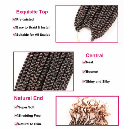 Box Braids Crochet Hair
