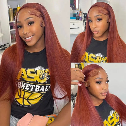 Chocolate Brown 13x6 HD Lace Frontal Wig