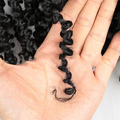 Twist Crochet Hair Pre-Looped Synthetic Braiding Hair Extensions