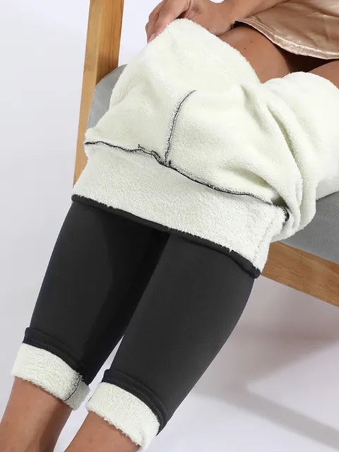 Women Warm Winter Thick Velvet Leggings