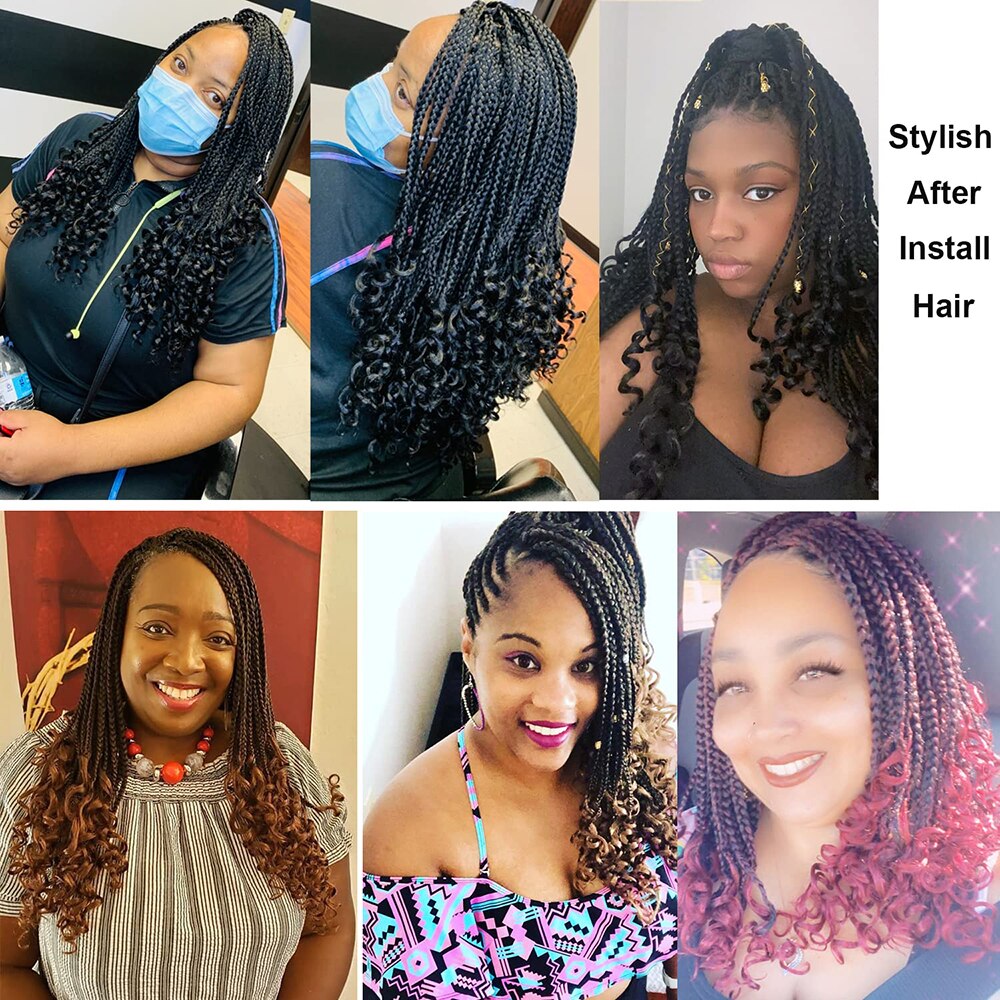 Curly Ends Pre Looped Crochet Braids