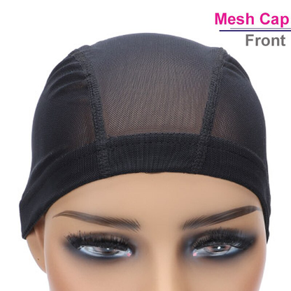 Mesh Dome Small Medium Large Head Wig Caps