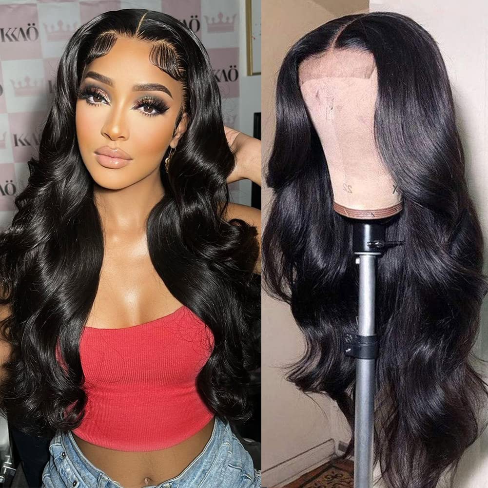 Transparent Body Wave Lace Front Wig Human Hair