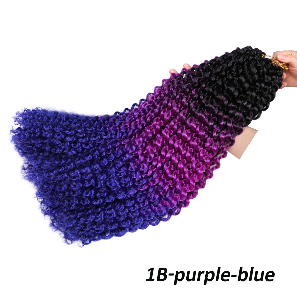 Ombre Color Water Wave Crochet Braids