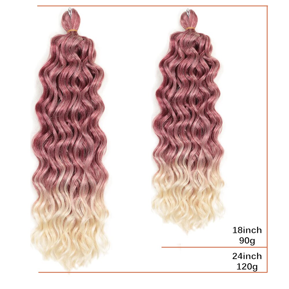Synthetic Crochet Braiding Hair Extensions