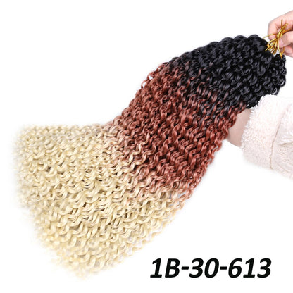 Ombre Color Water Wave Crochet Braids