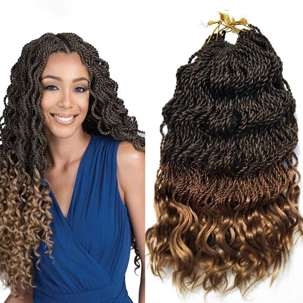 Wavy Ends Free Synthetic Hair Extensions