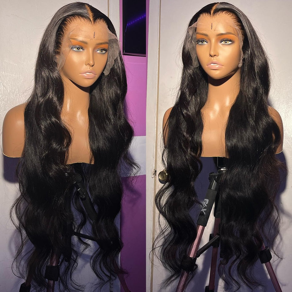 Transparent Lace Front Human Hair Wig